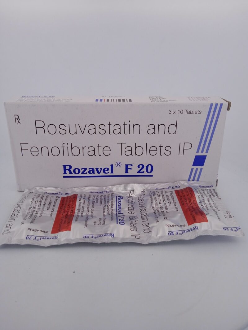 ROZAVEL F 20 - 10 TABLETS - Image 2