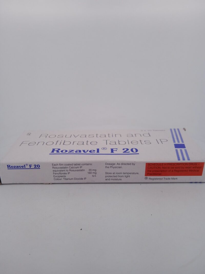 ROZAVEL F 20 - 10 TABLETS - Image 4