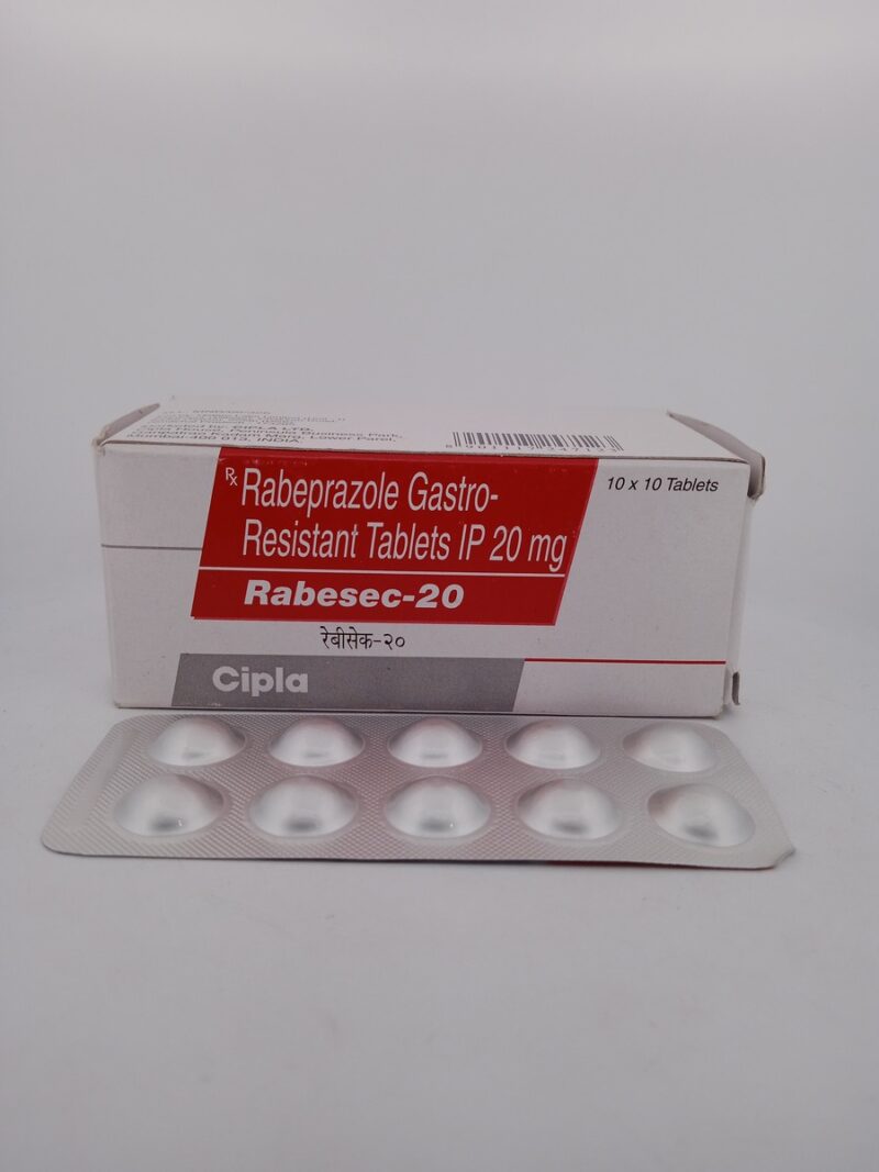 RABESEC 20 MG - 10 TABLETS - Image 2