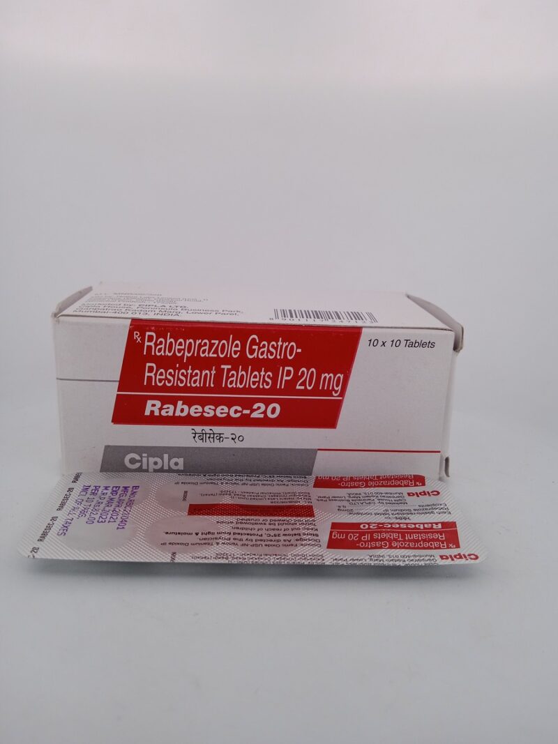 RABESEC 20 MG - 10 TABLETS - Image 3