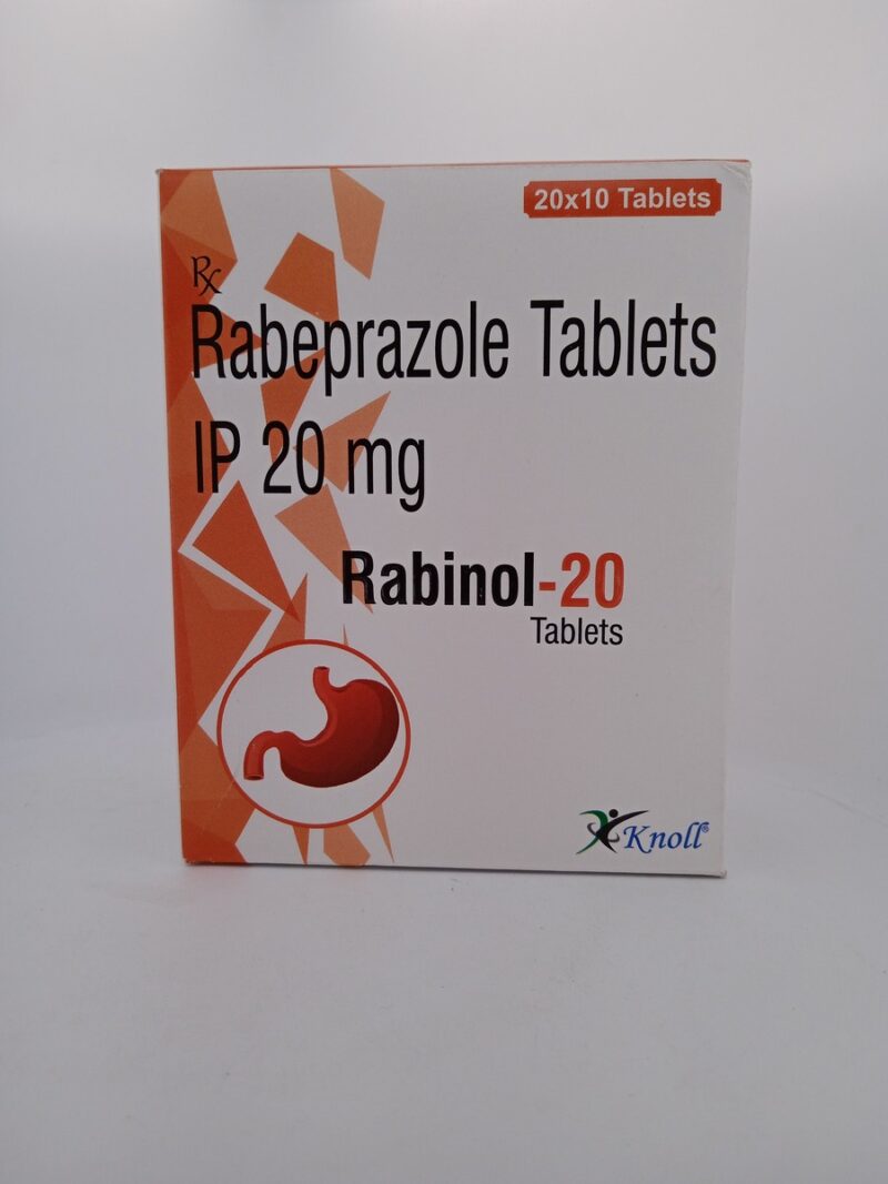 RABINOL 20 MG - 10 TABLETS