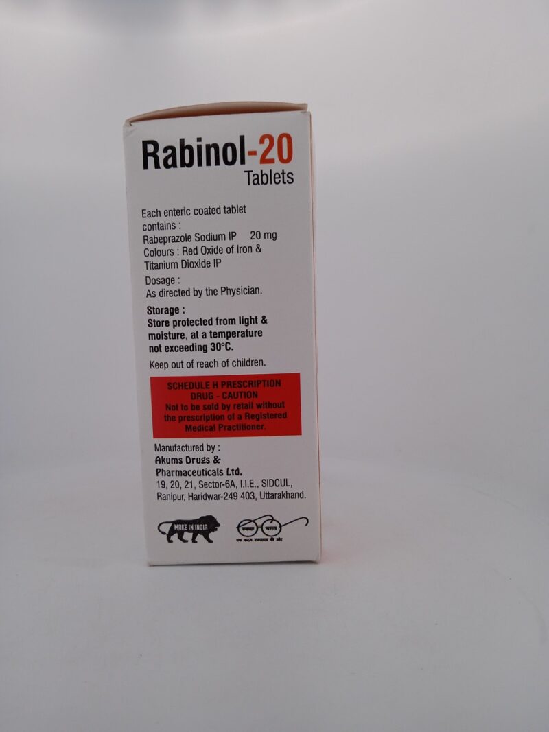 RABINOL 20 MG - 10 TABLETS - Image 4