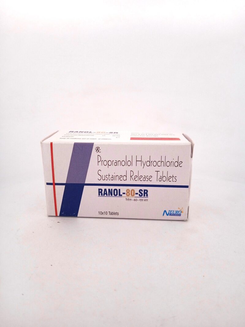 RANOL SR 80 - 10 TABLETS