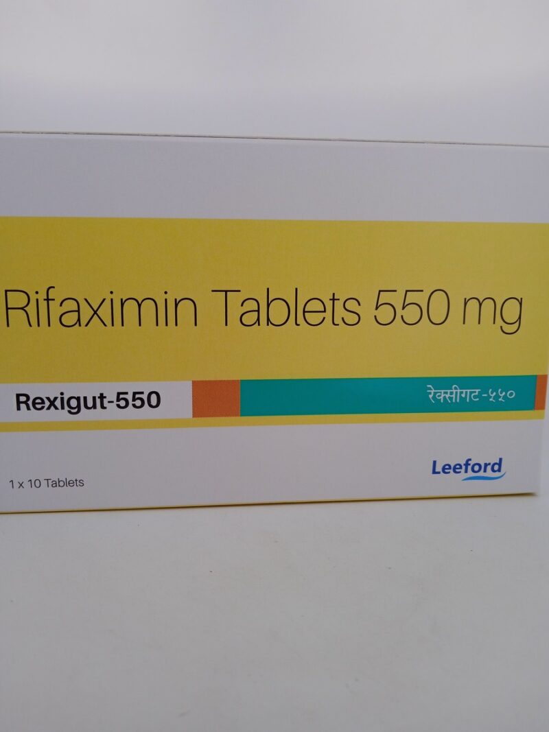 REXIGUT 550 MG - 10 TABLETS