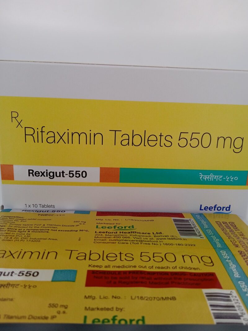 REXIGUT 550 MG - 10 TABLETS - Image 4