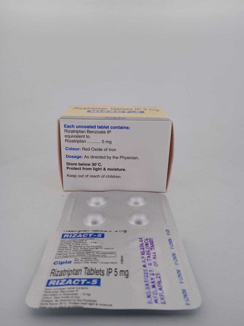 RIZACT 5 MG - 4 TABLETS - Image 4