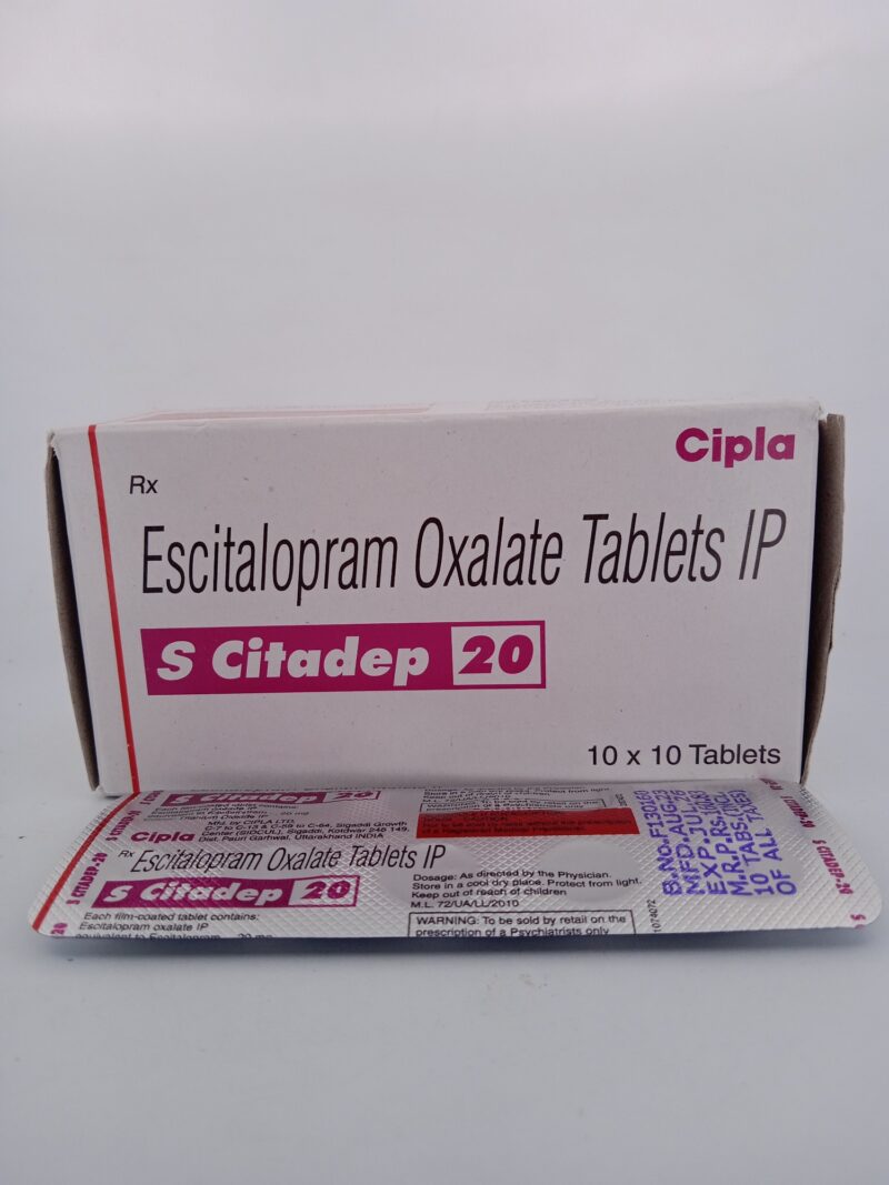 S-CITADEP 20 MG - 10 TABLET - Image 3