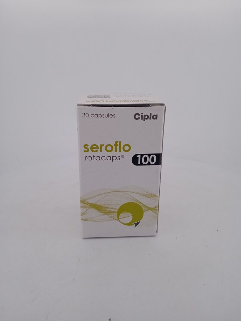 SEROFLO ROTACAPS 100 - 1 BOTTLE OF 30 CAPSULE