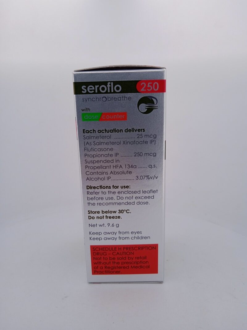 SEROFLO 250 SYNCHROBREATHE - 1 INHALER - Image 3