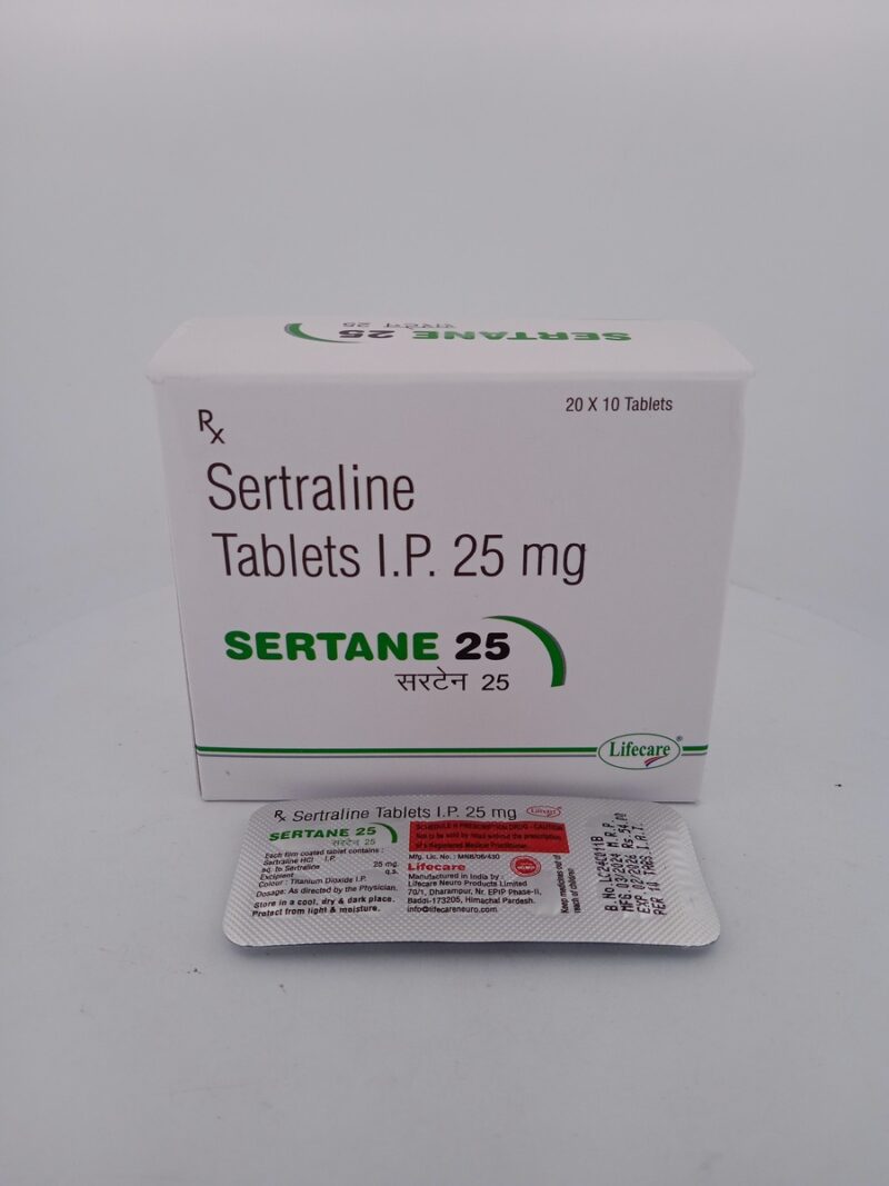 SERTANE 25 MG – 10 TABLETS - Image 3