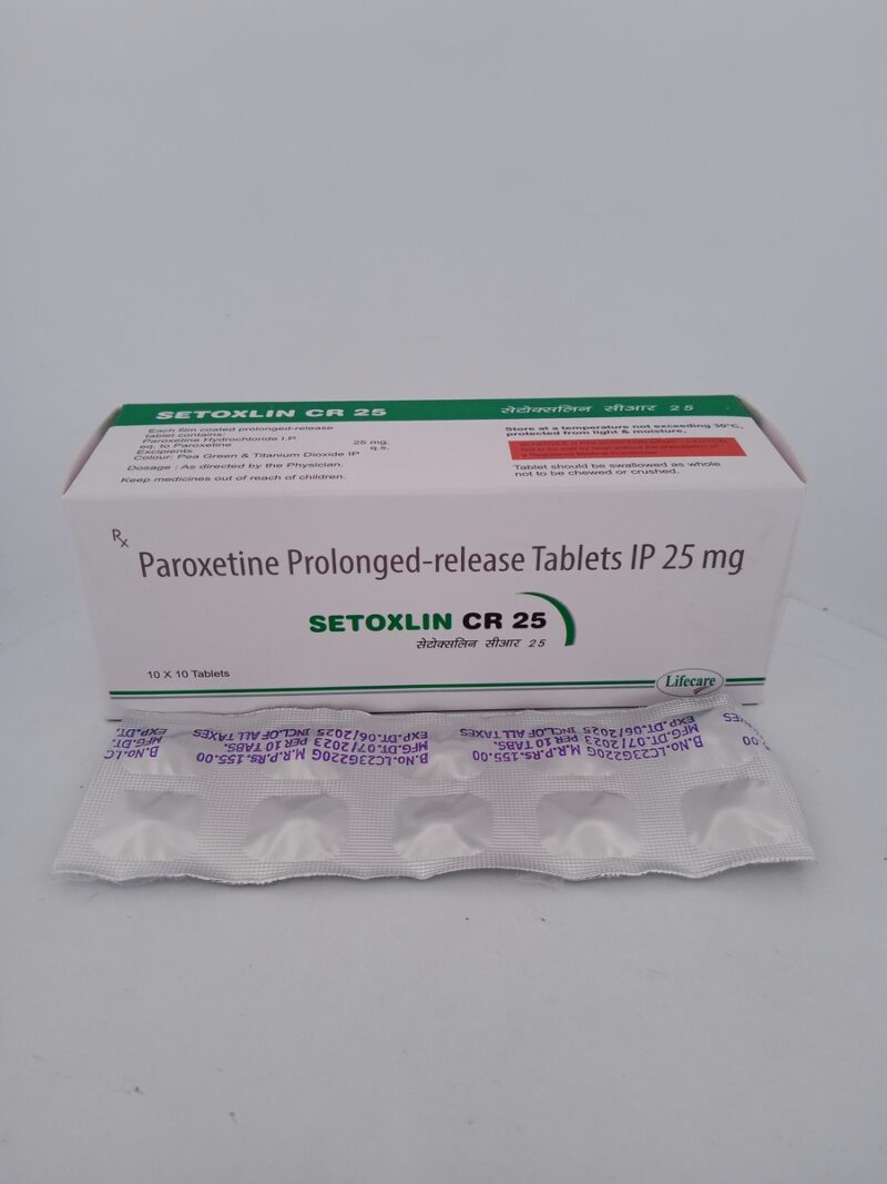 SETOXLIN CR 25 MG - 10 TABLETS - Image 3