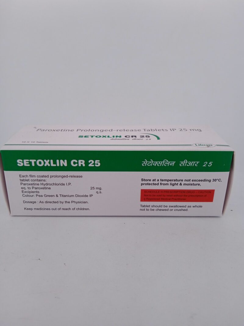 SETOXLIN CR 25 MG - 10 TABLETS - Image 4