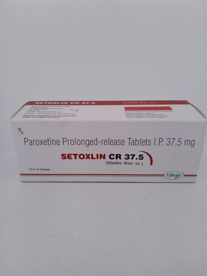 SETOXLIN CR 37.5 MG - 10 TABLETS