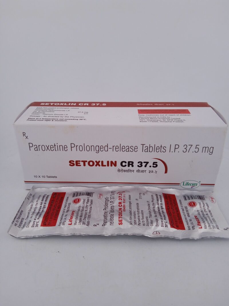 SETOXLIN CR 37.5 MG - 10 TABLETS - Image 2