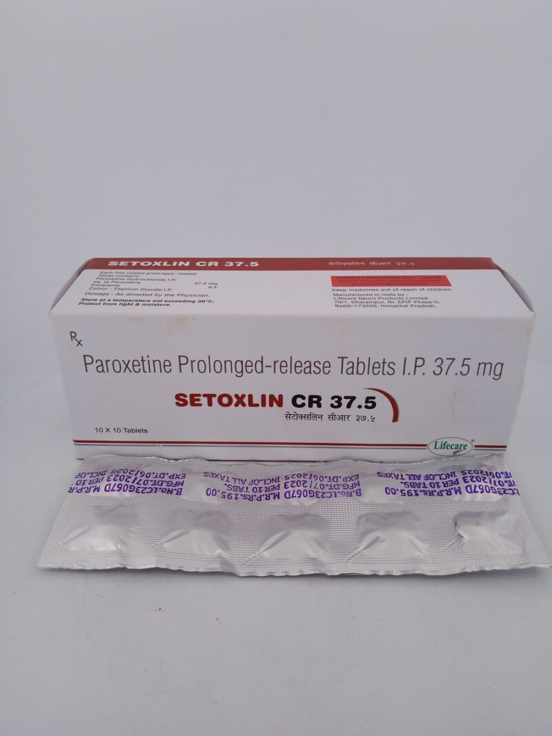 SETOXLIN CR 37.5 MG - 10 TABLETS - Image 3