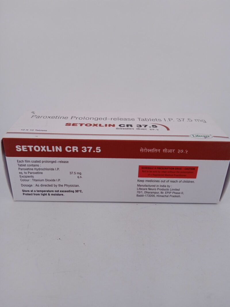 SETOXLIN CR 37.5 MG - 10 TABLETS - Image 4