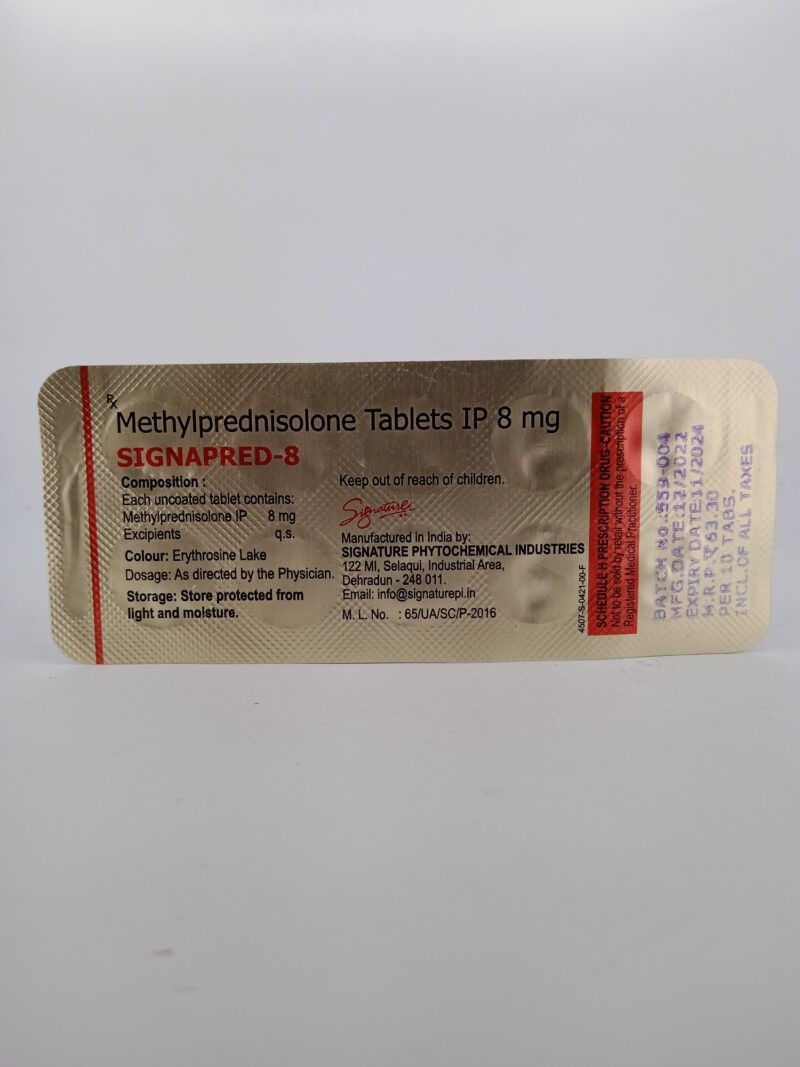 SIGNAPRED 8 MG - 10 TABLET - Image 3