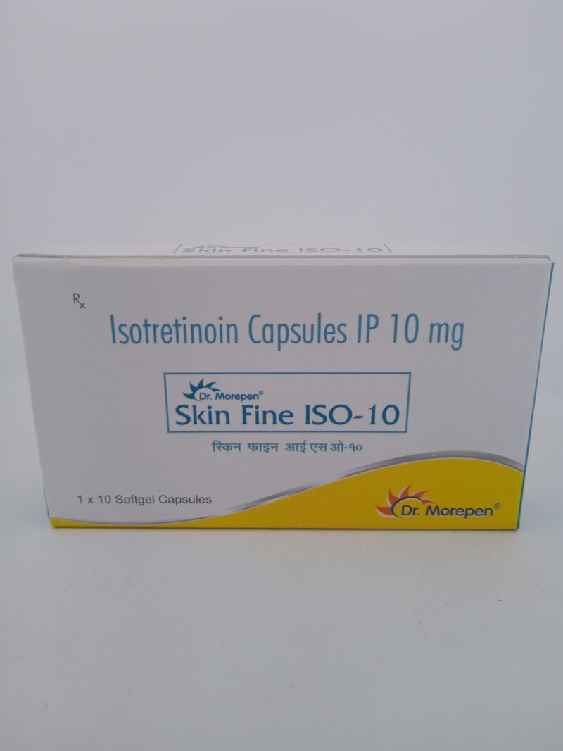 SKIN FINE ISO 10 MG - 10 SOFTGEL CAPSULES