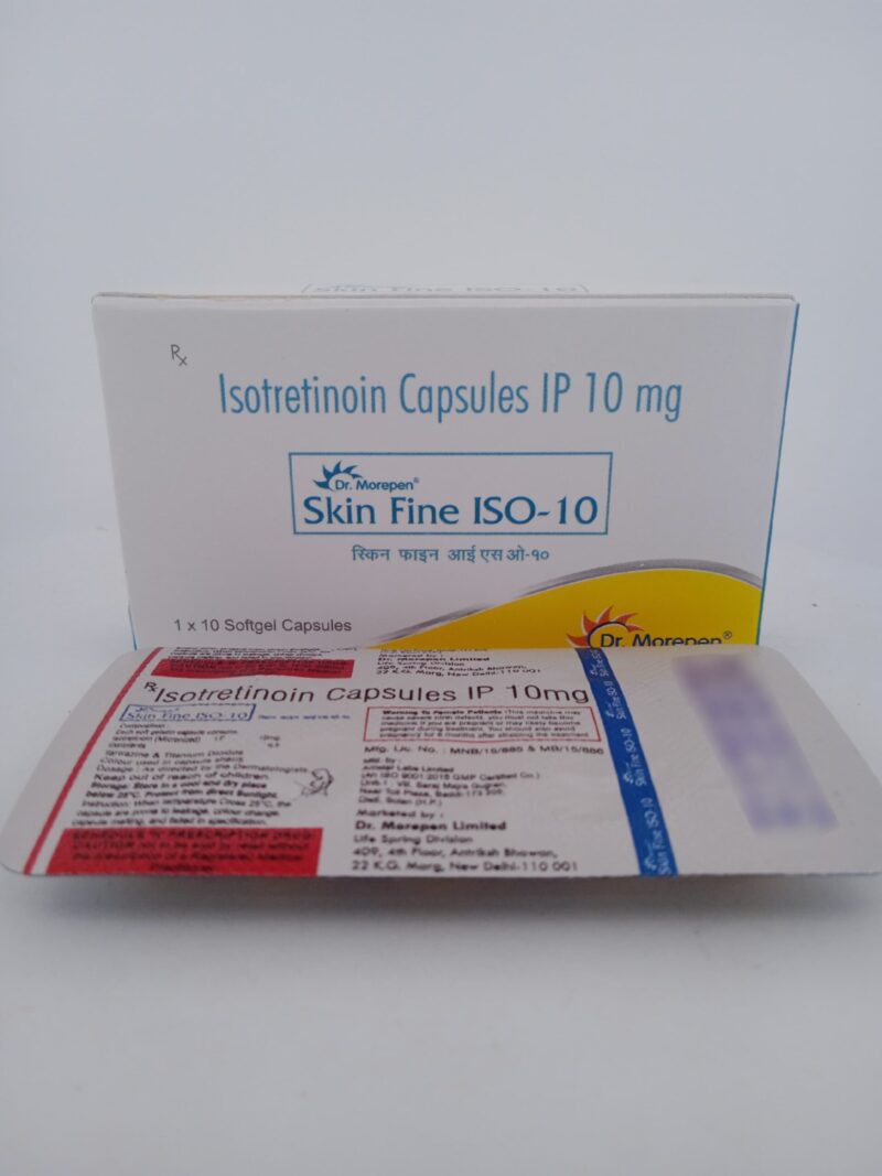 SKIN FINE ISO 10 MG - 10 SOFTGEL CAPSULES - Image 3