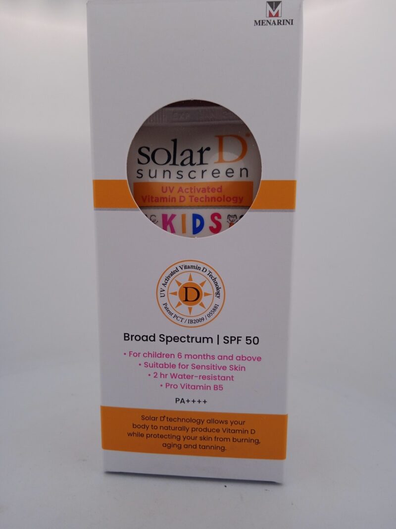 SOLAR D KIDS SUNSCREEN - 1 TUBE OF 50ML - Image 4