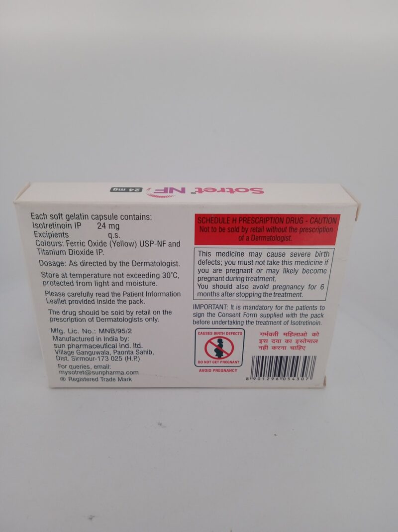 SOTRET NF 24 MG - 10 CAPSULE - Image 4