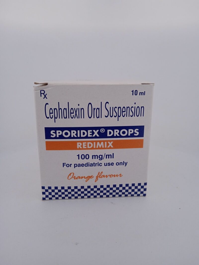 SPORIDEX DROPS 100MG/1ML - 1 BOTTLE OF 10ML