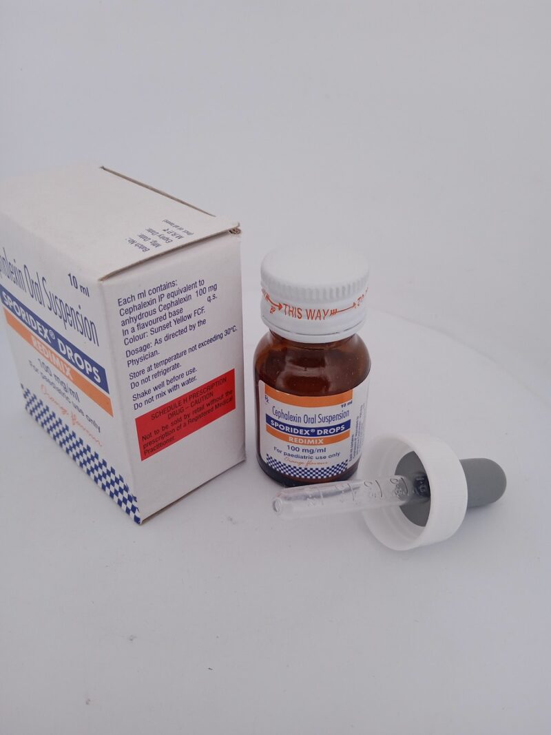 SPORIDEX DROPS 100MG/1ML - 1 BOTTLE OF 10ML - Image 3