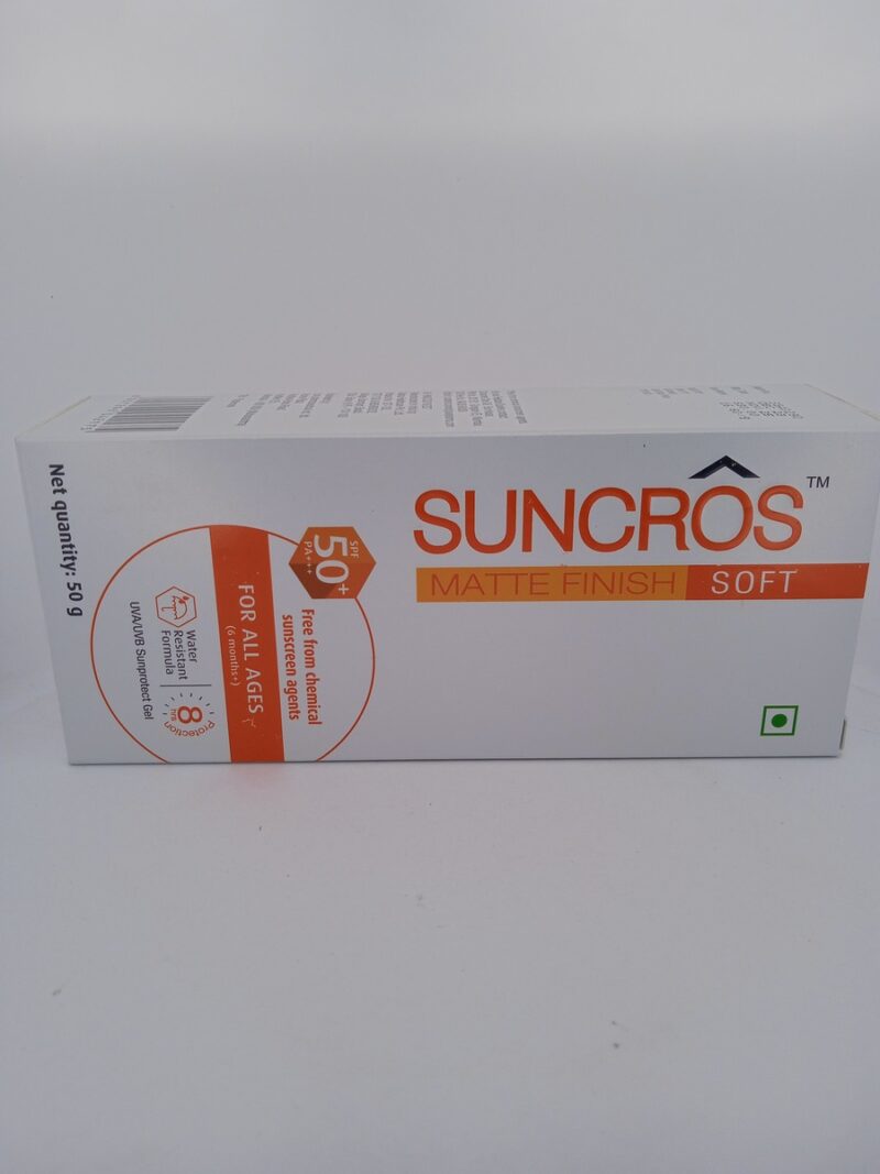 SUNCROS MATTE FINISH SOFT - 1 TUBE OF 50g