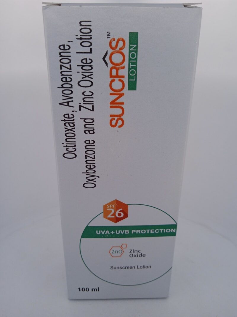 SUNCROS LOTION - 1 BOTTLE OF 100ML