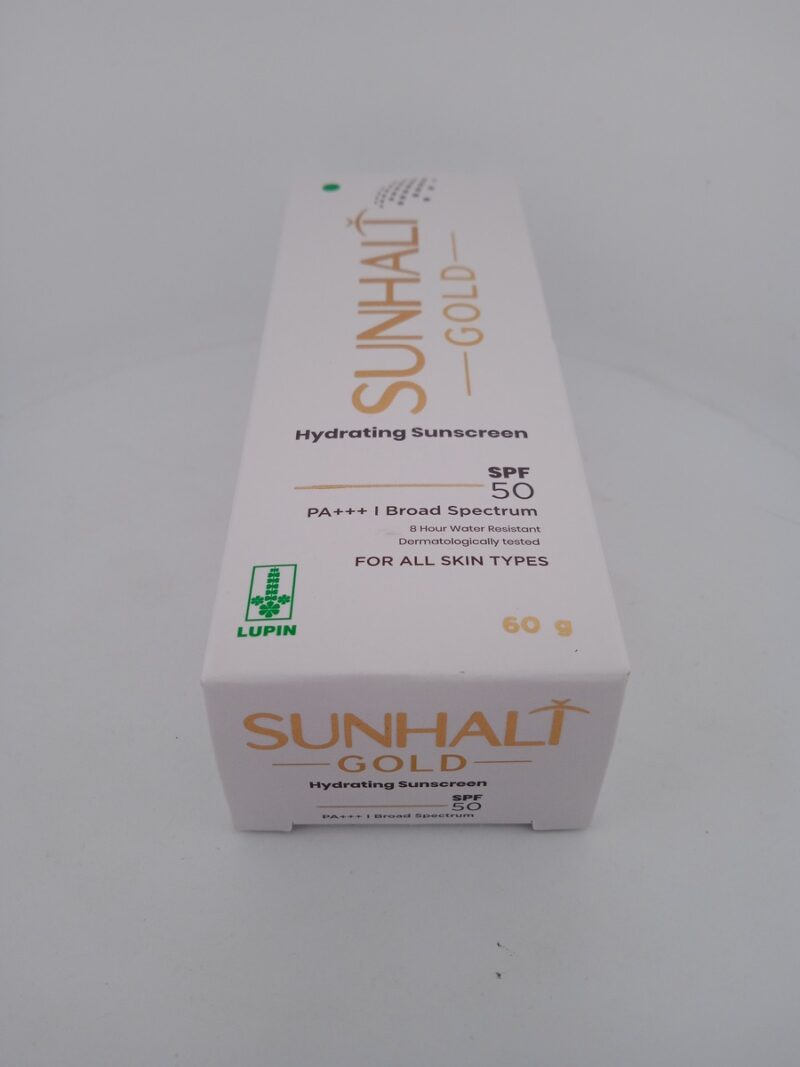 SUNHALT GOLD HYDRATING SUNSCREEN - 1 TUBE OF 60g - Image 4