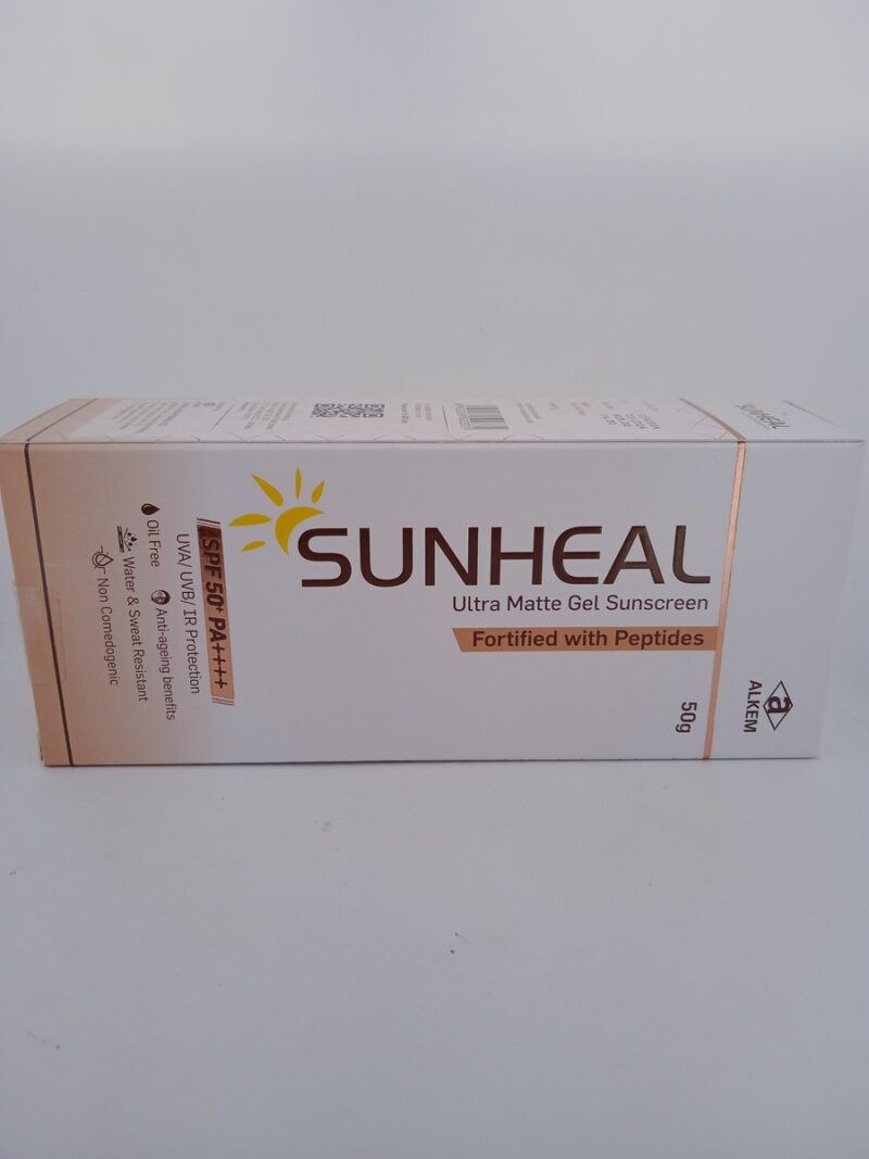 SUNHEAL ULTRA MATTE GEL SUNSCREEN - 1 TUBE OF 50g