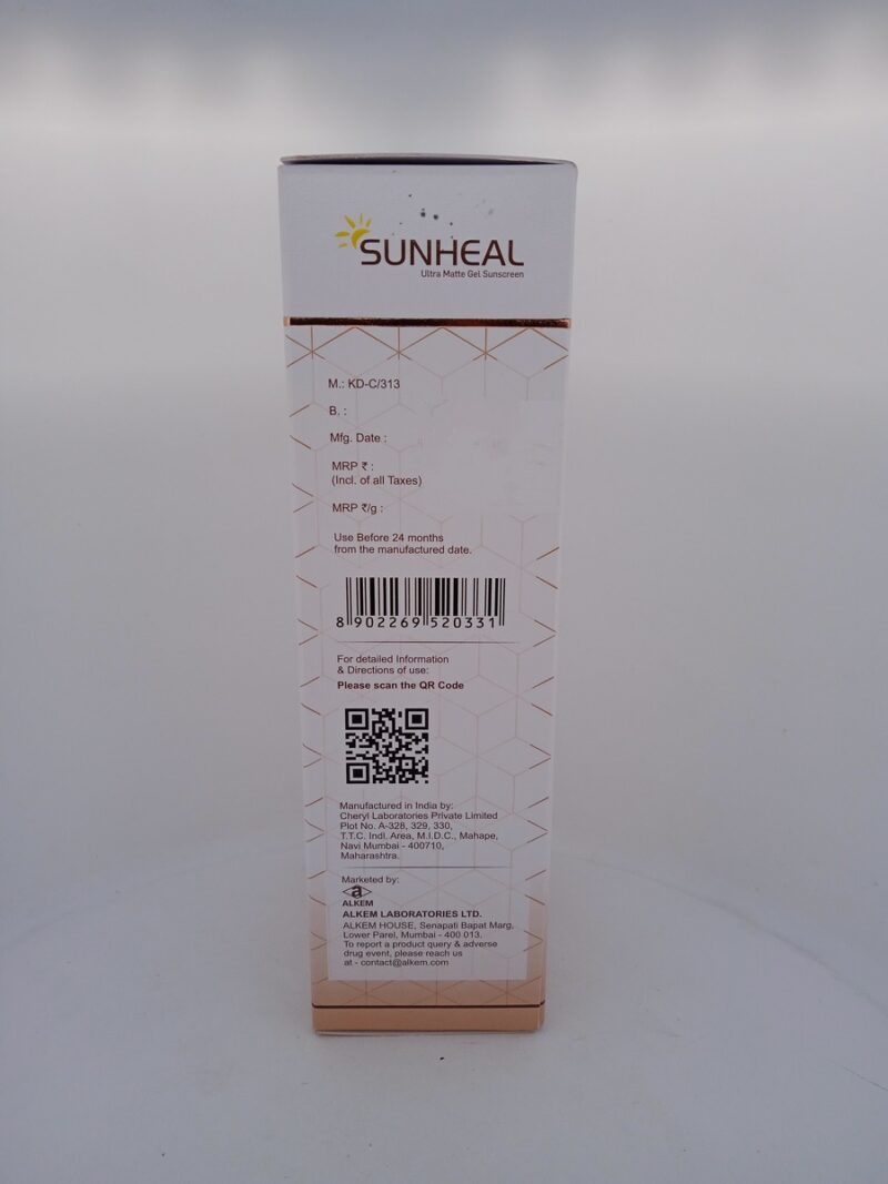 SUNHEAL ULTRA MATTE GEL SUNSCREEN - 1 TUBE OF 50g - Image 4