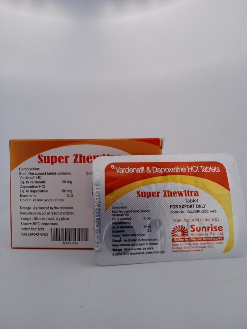 SUPER ZHEWITRA - 4 TABLET - Image 4