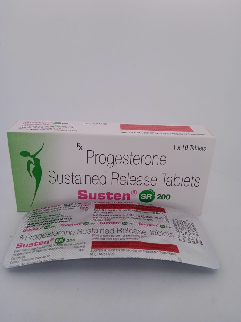 SUSTEN SR 200 MG - 10 TABLETS - Image 3