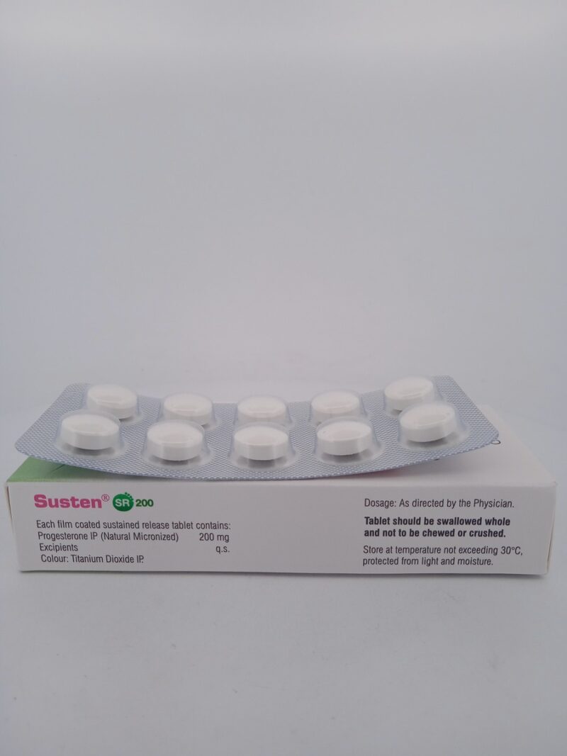 SUSTEN SR 200 MG - 10 TABLETS - Image 4