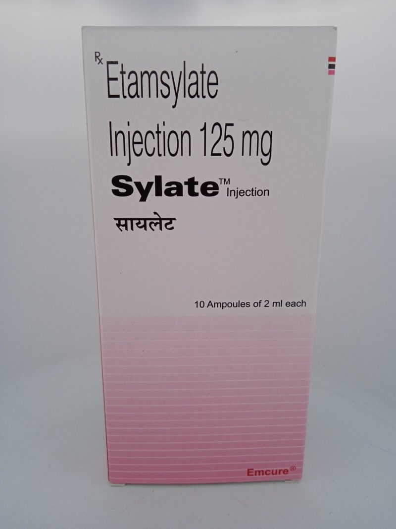 SYLATE INJECTION 125 MG - 1 AMPOULES OF 2ML