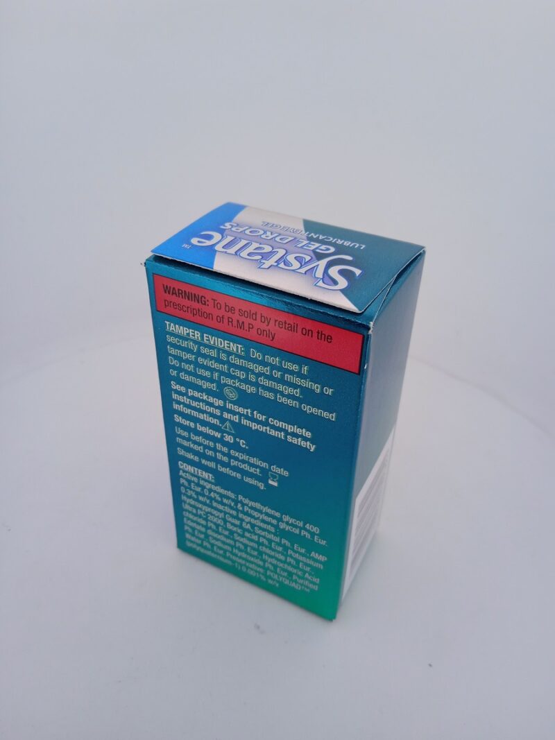 SYSTANE GEL DROPS (LUBRICANT EYE GEL) - 1 BOTTLE OF 10ML - Image 2