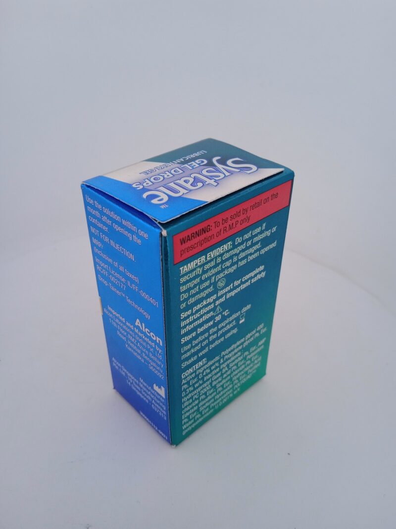 SYSTANE GEL DROPS (LUBRICANT EYE GEL) - 1 BOTTLE OF 10ML - Image 5