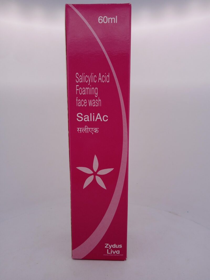 SALIAC (FOAMING FACE WASH) - 1 BOTTLE OF 60ML