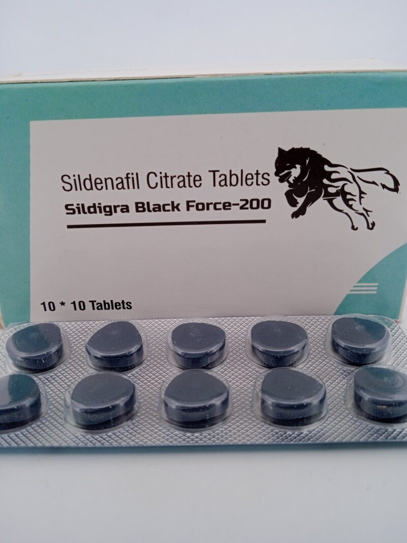 SILDIGRA BLACK FORCE 200 MG - 10 TABLETS - Image 2