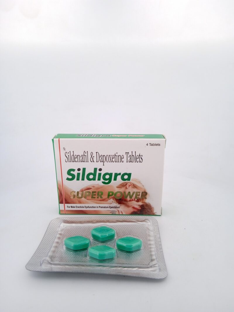 SILDIGRA SUPER POWER - 4 TABLETS