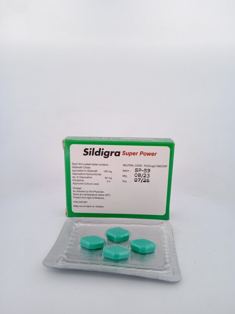 SILDIGRA SUPER POWER - 4 TABLETS - Image 4