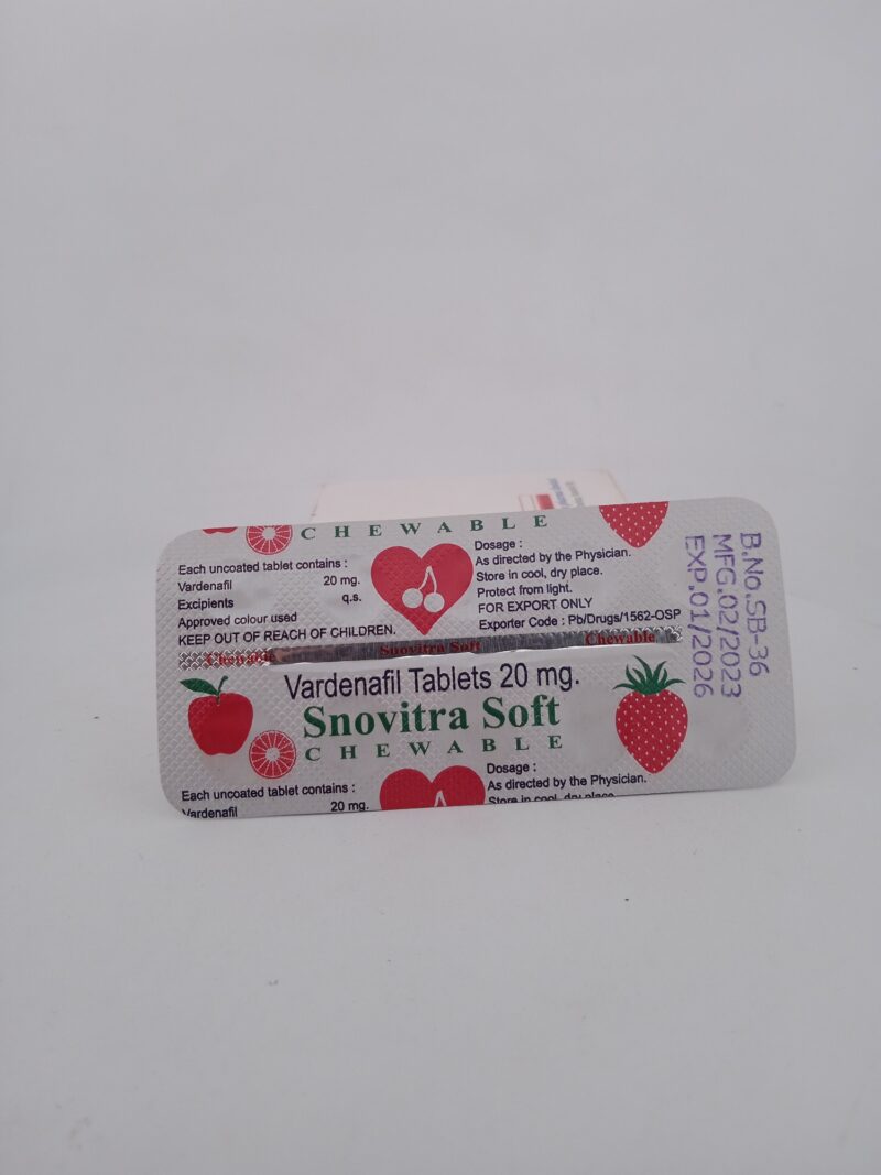 SNOVITRA 20 MG - 10 TABLET