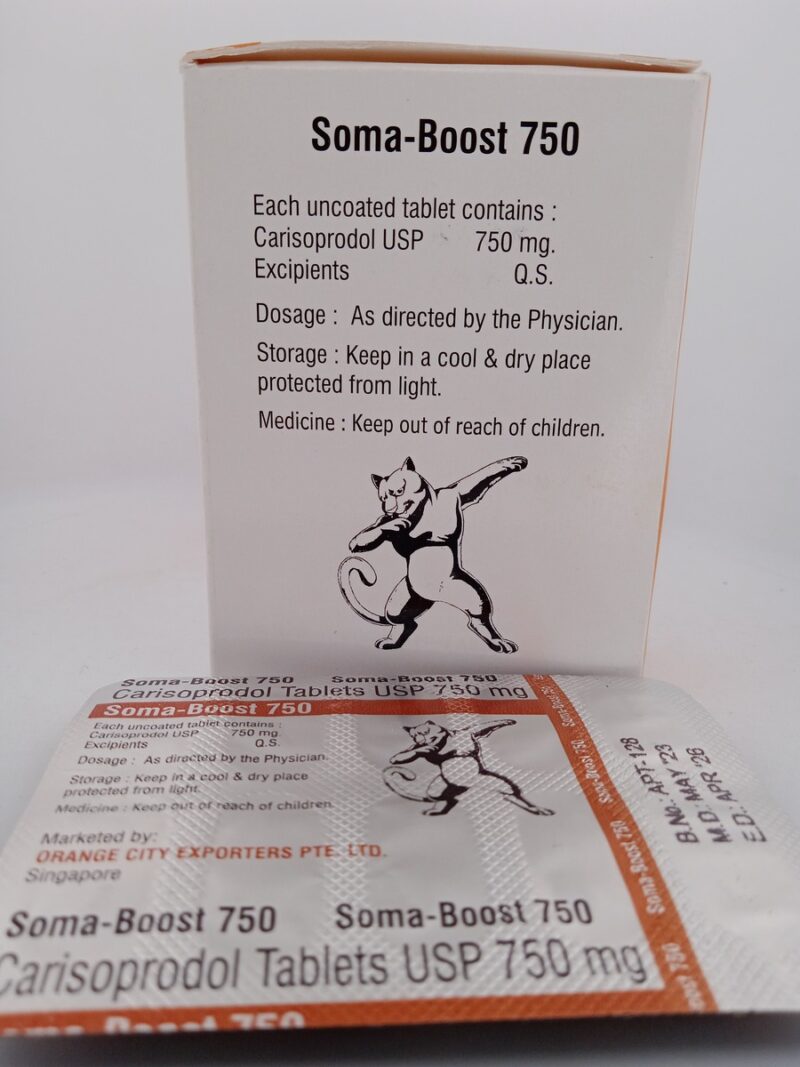 SOMA BOOST 750MG - 10 TABLET - Image 4