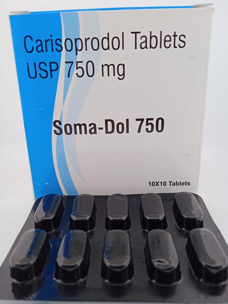 SOMA DOL  750MG -10 TABLET - Image 2