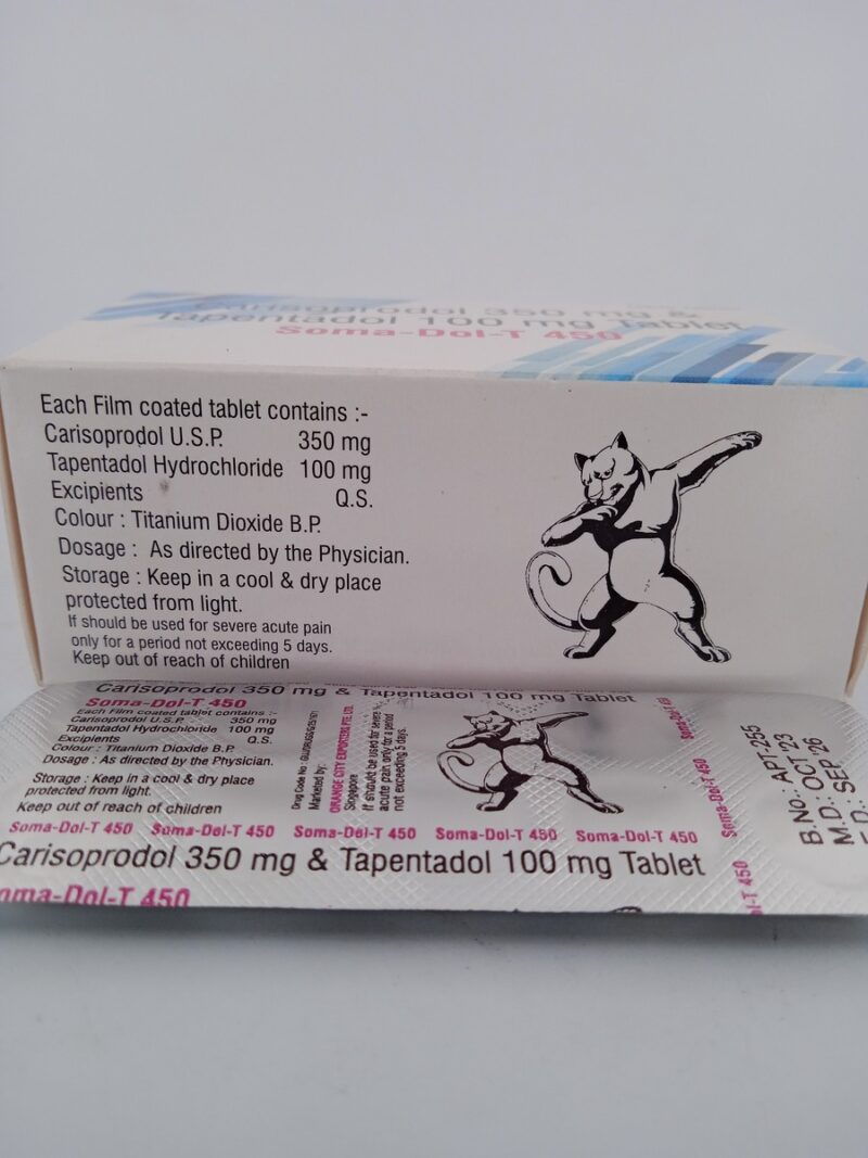 SOMA DOL-T 450MG - 10 TABLET - Image 4