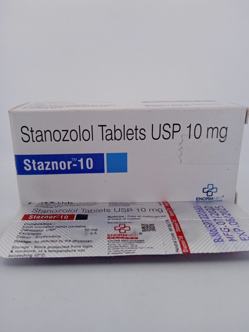 STAZNOR 10 MG - 10 TABLETS - Image 4