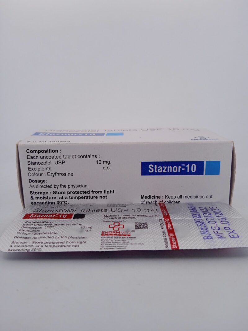 STAZNOR 10 MG - 10 TABLETS - Image 3