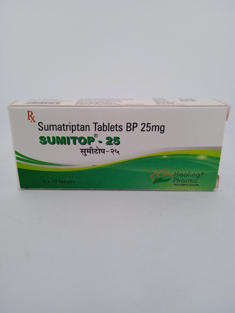 SUMITOP 25 MG - 10 TABLETS