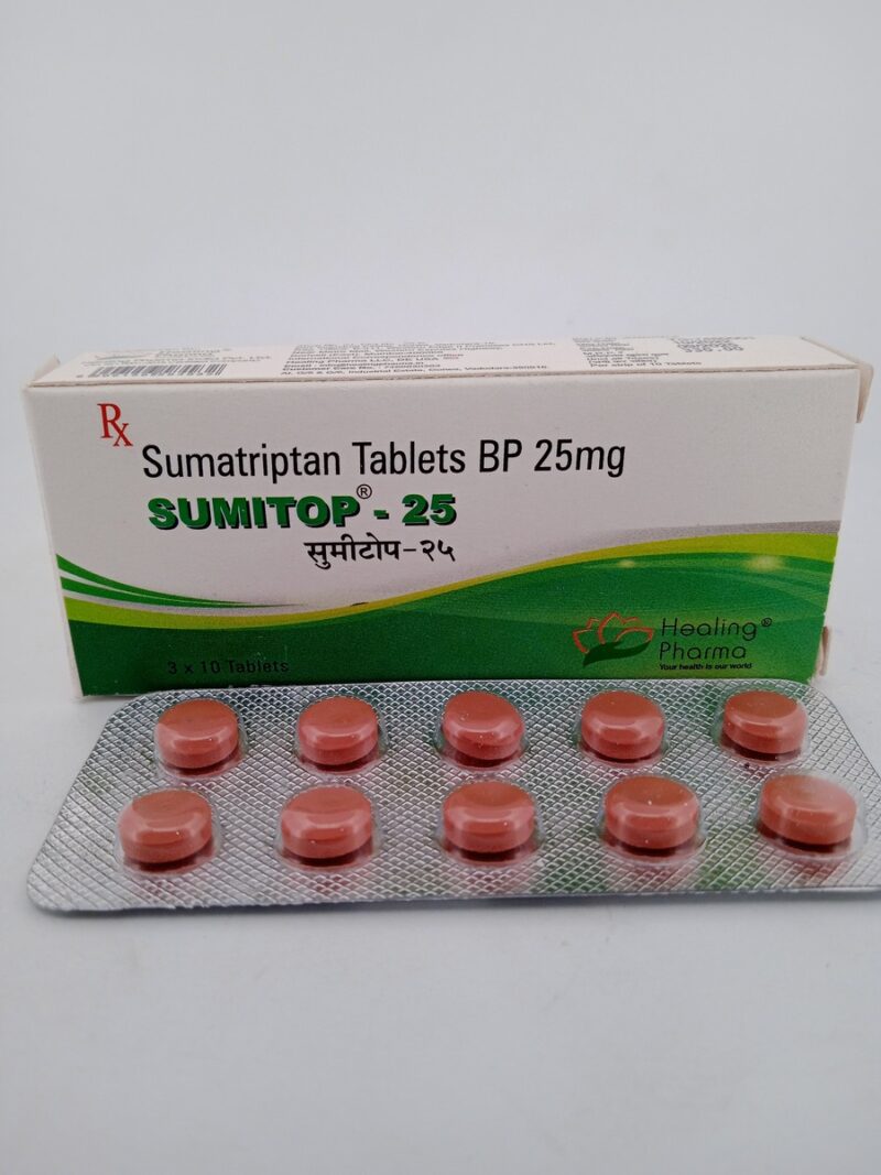 SUMITOP 25 MG - 10 TABLETS - Image 2